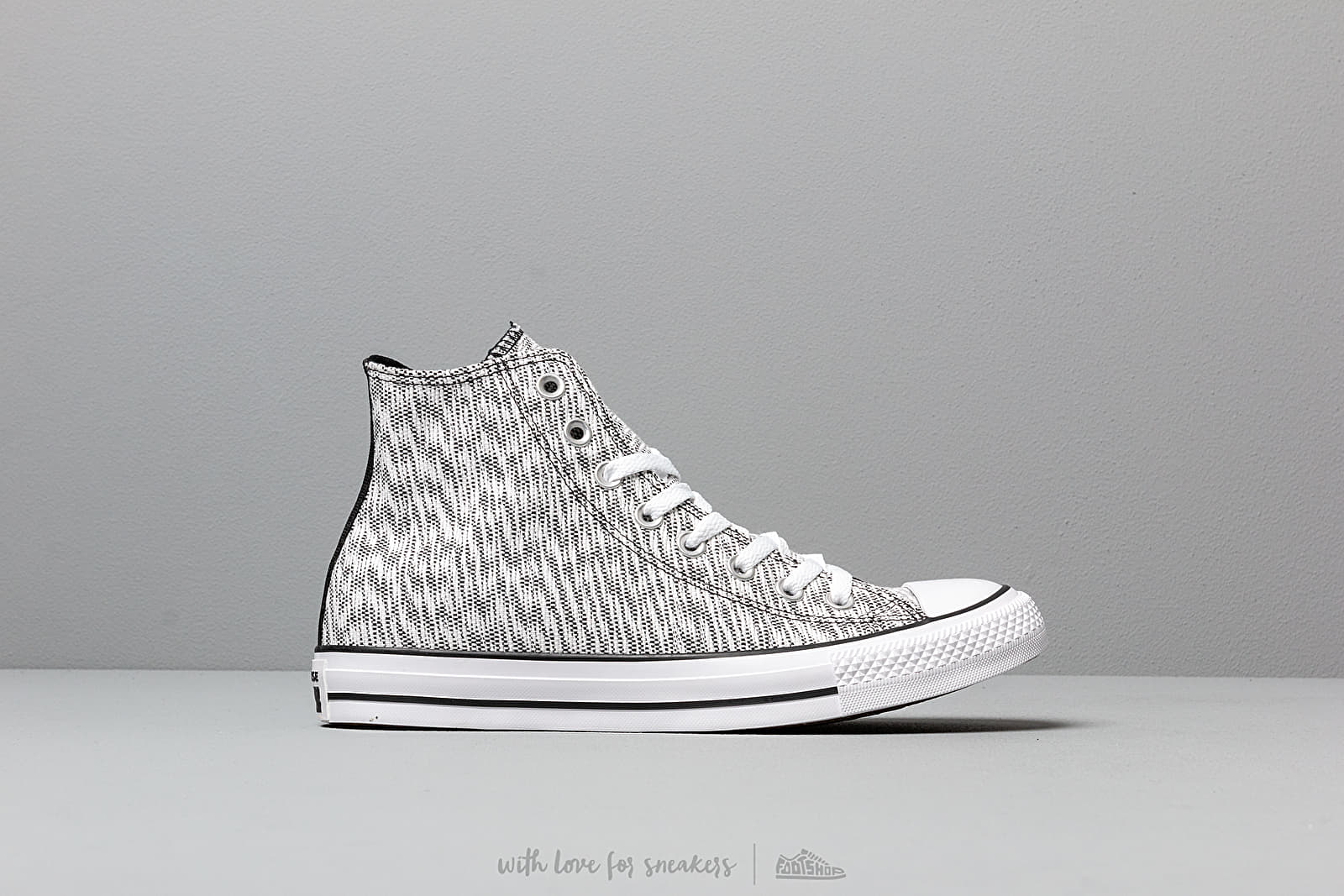 Men's shoes Converse Chuck Taylor All Star Woven High Top Black/ White/ White