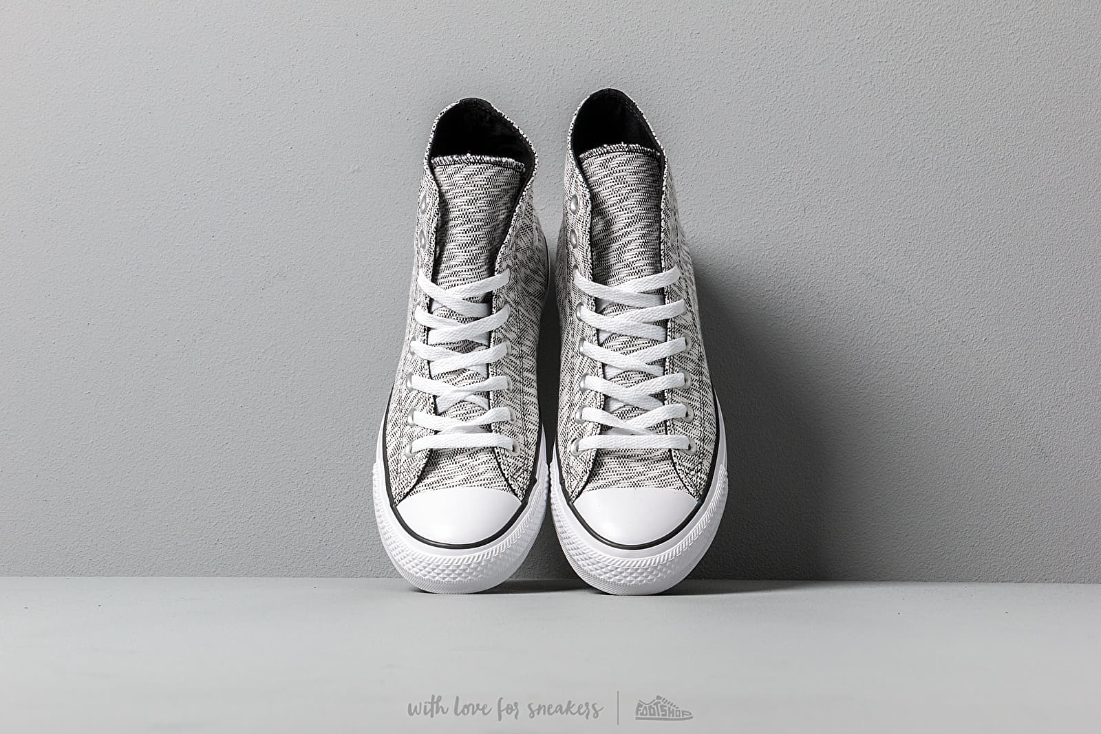 Men's shoes Converse Chuck Taylor All Star Woven High Top Black/ White/ White