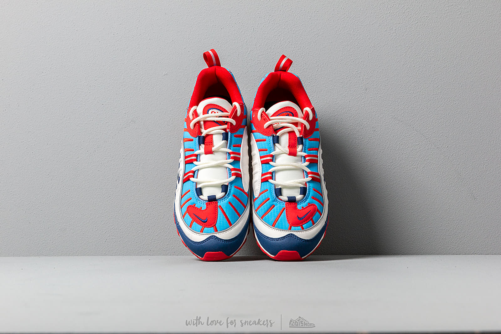 Air max 98 deals blue red and white