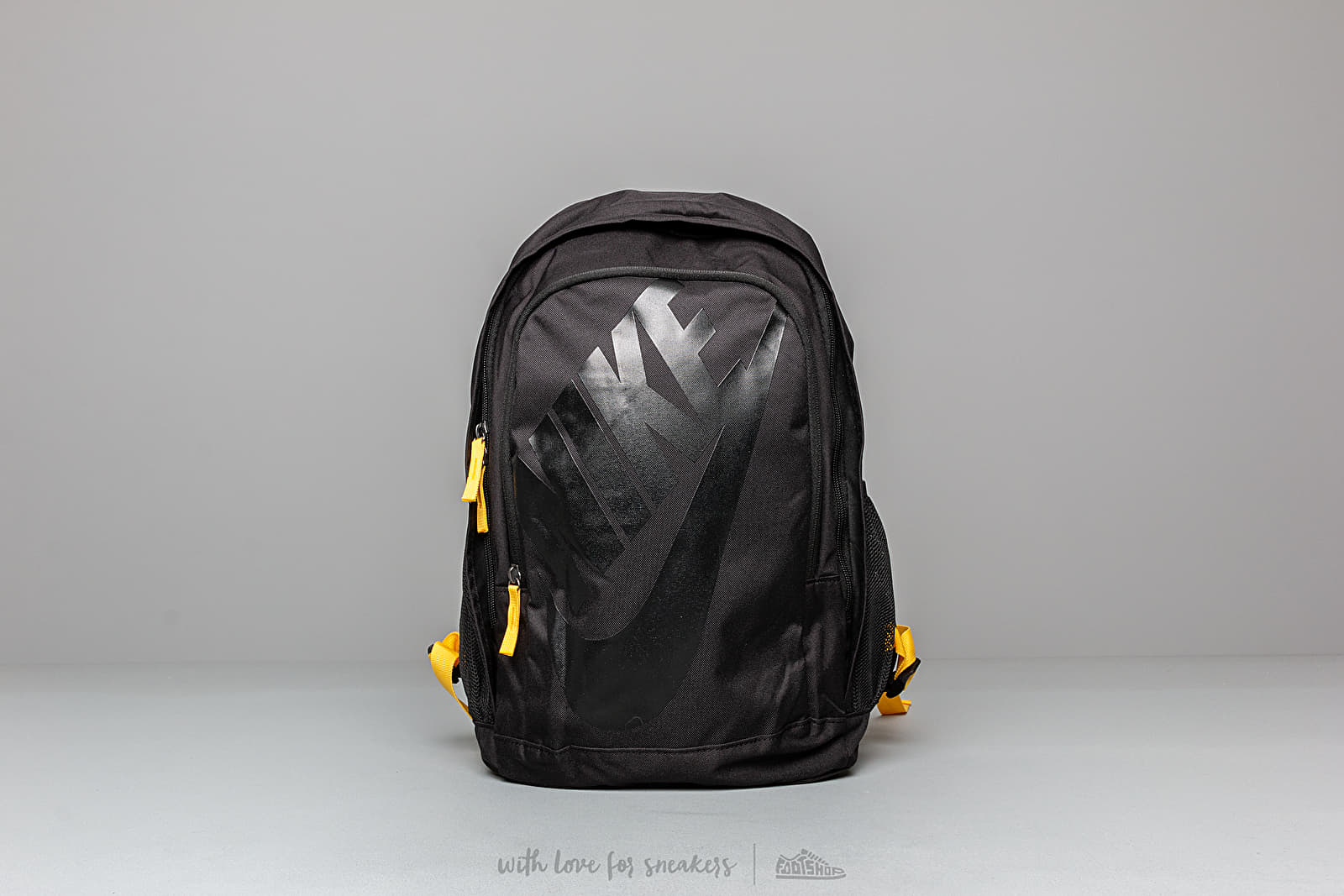 Backpacks Nike Hayward Futura Backpack Black Yellow Footshop