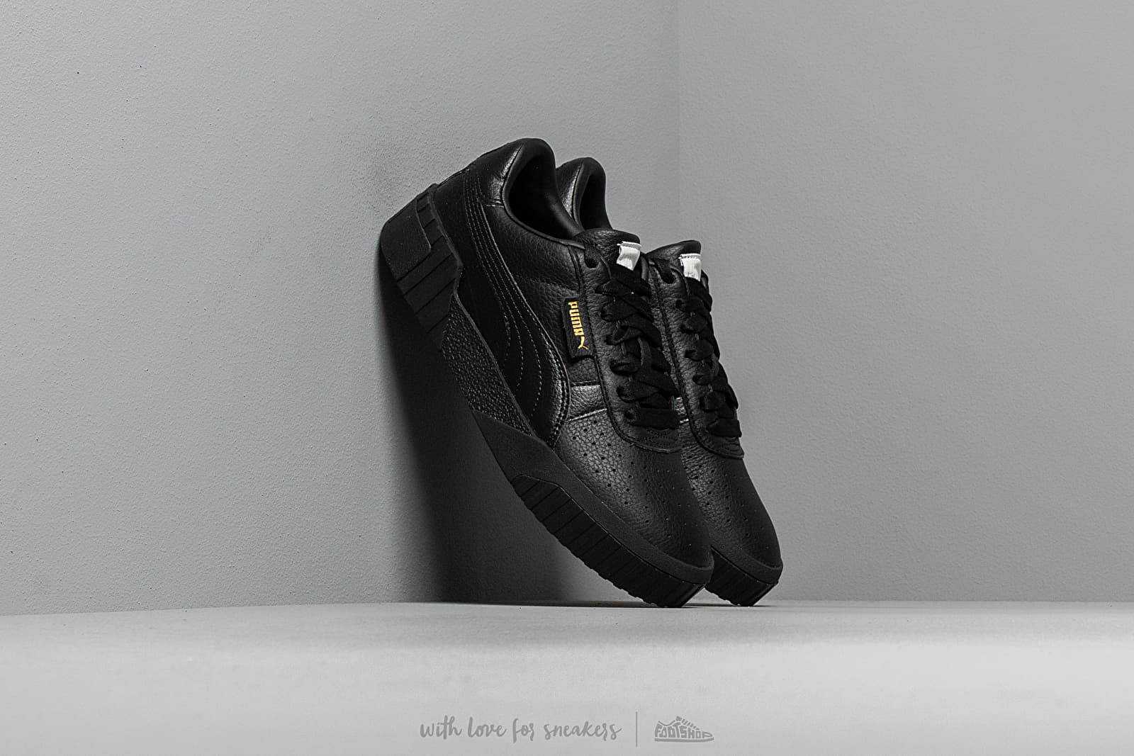 Puma cali schwarz on sale damen