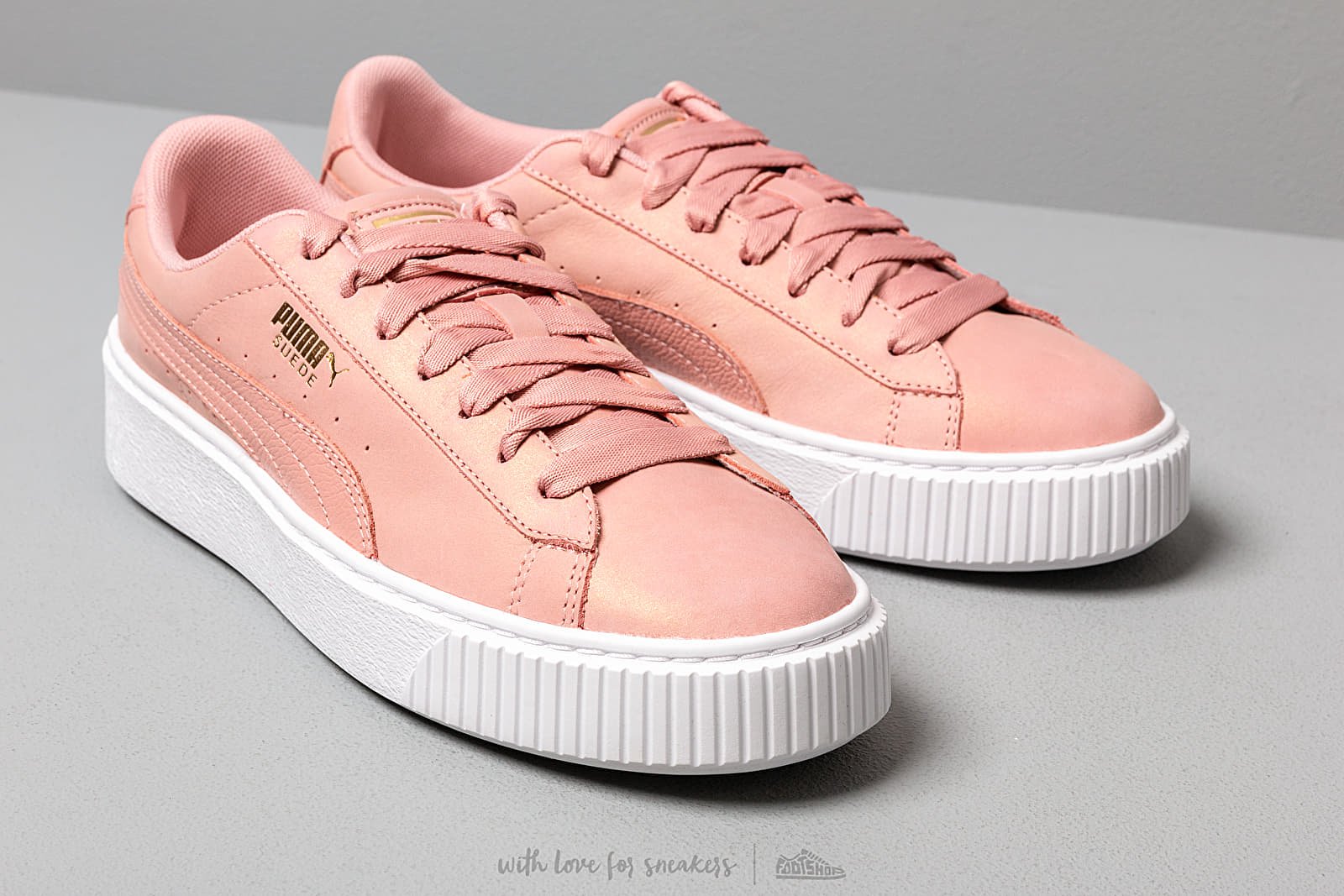 Puma platform clearance shimmer