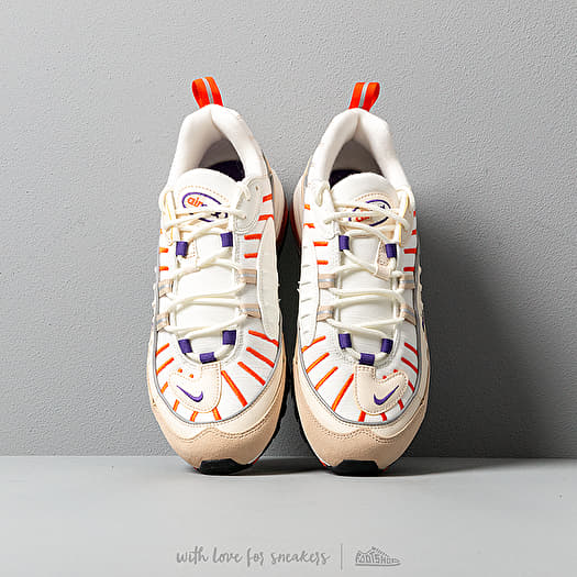 Men s shoes Nike Air Max 98 Sail Court Purple Light Cream Desert Ore Footshop