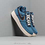 Nike Air Force 1 '07 Premium Stonewash Blue/ Dark Obsidian