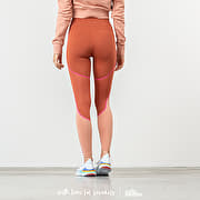 Nike dusty top peach leggings