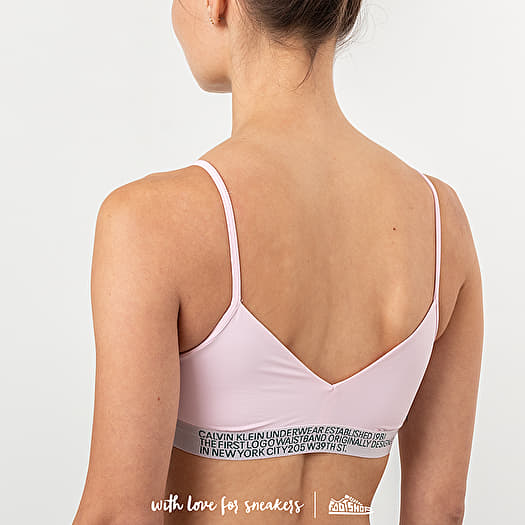 Bras Calvin Klein Unlined Reversible Bralette Pink Footshop
