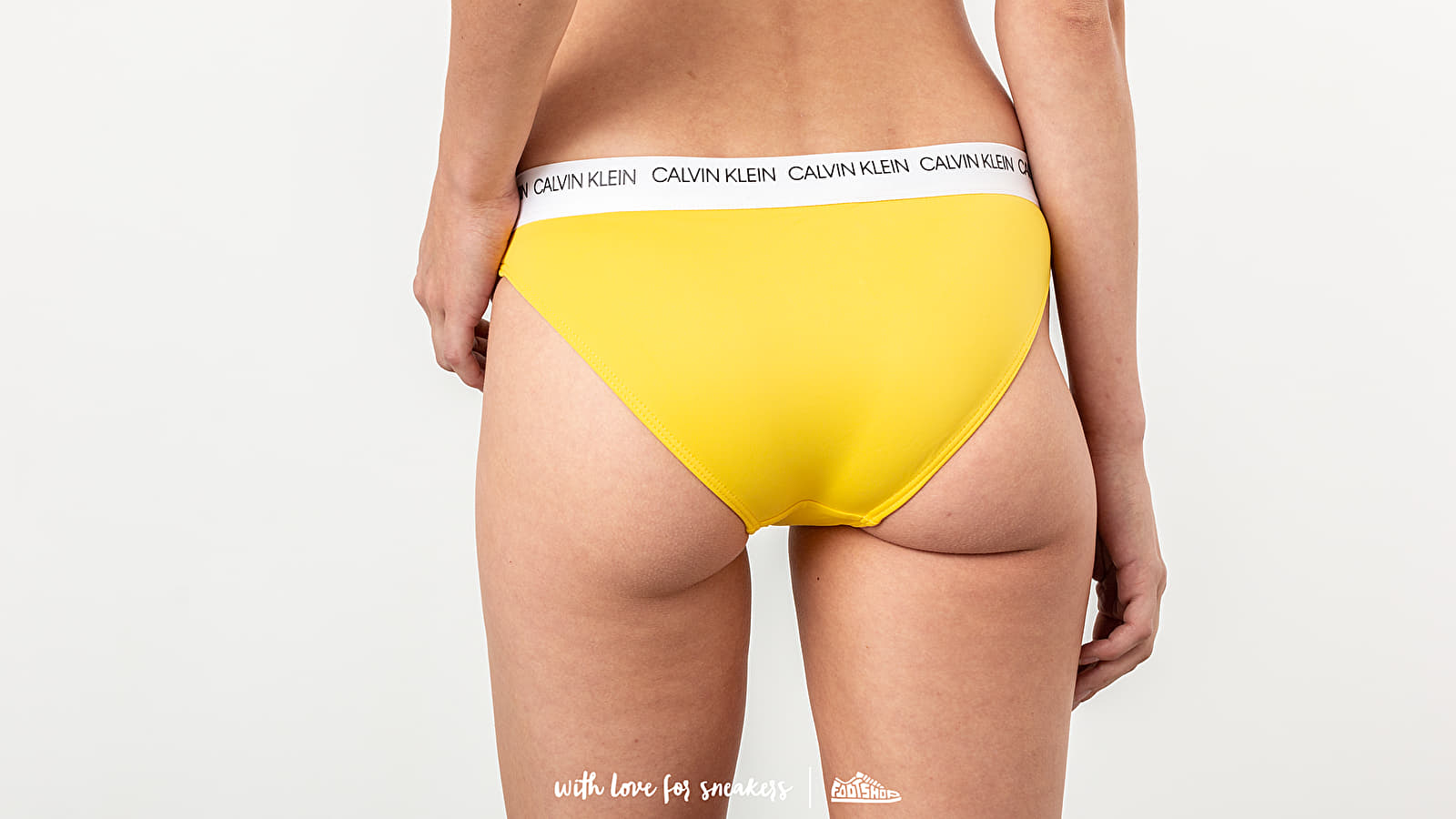 Calvin klein swimwear yellow clearance