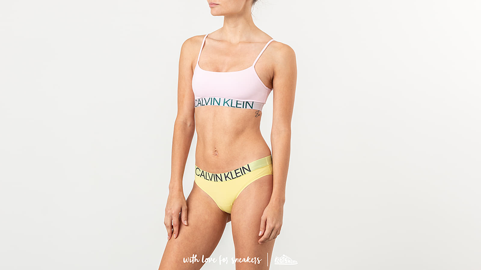 Panties Calvin Klein Bikini Yellow
