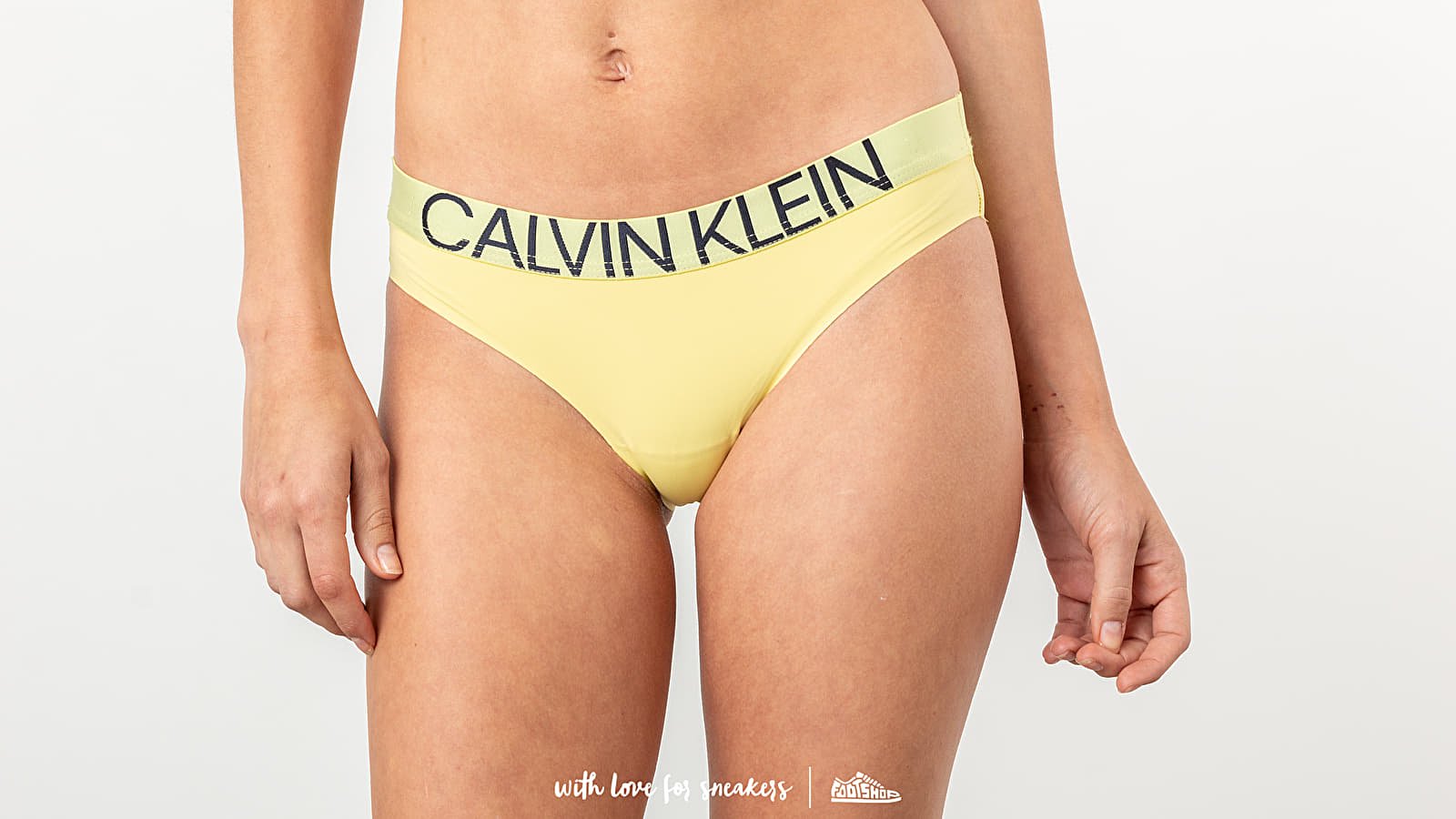 Calvin klein sales yellow thong