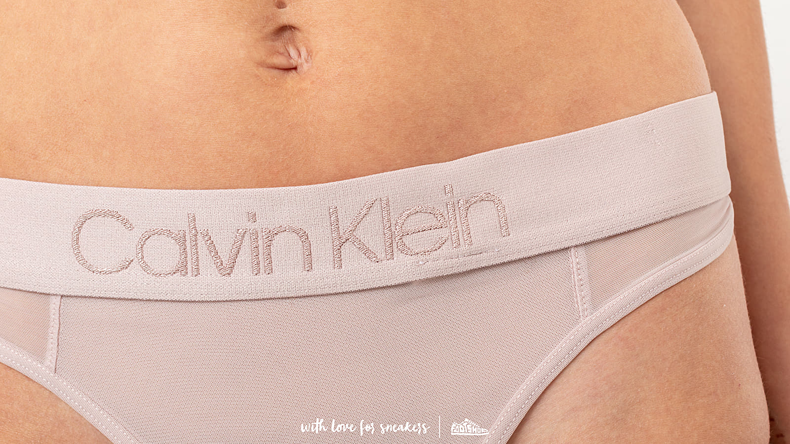 Bielizna Calvin Klein Thong Pink