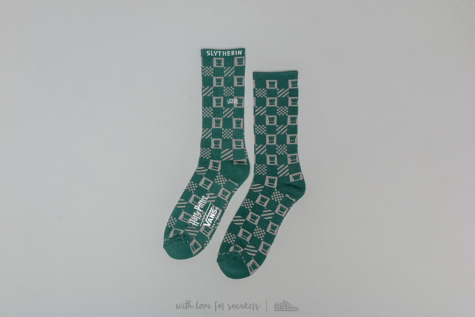 Calcetines Vans x Harry Potter Crew Slytherin Socks Green