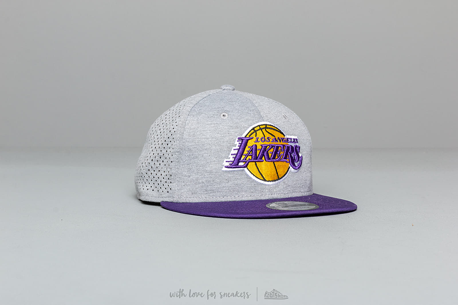 Kšiltovky New Era 9Fifty NBA Shadow Tech Los Angeles Lakers Snapback Grey/ Violet