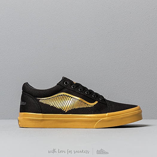Men s shoes Vans x Harry Potter Old Skool Golden Snitch Black Footshop