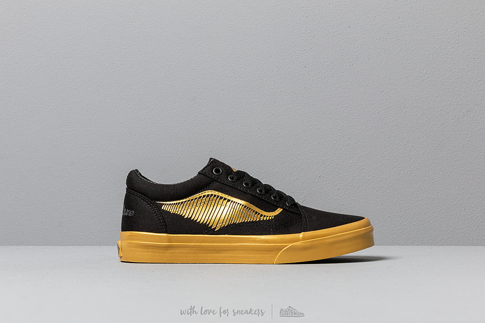 Férfi cipők Vans x Harry Potter Old Skool Golden Snitch/ Black