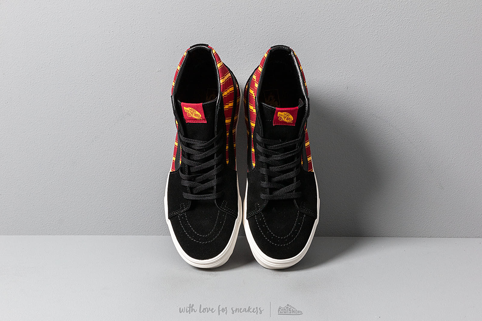 Vans x harry potter sk8 hi gryffindor skate shoe shop