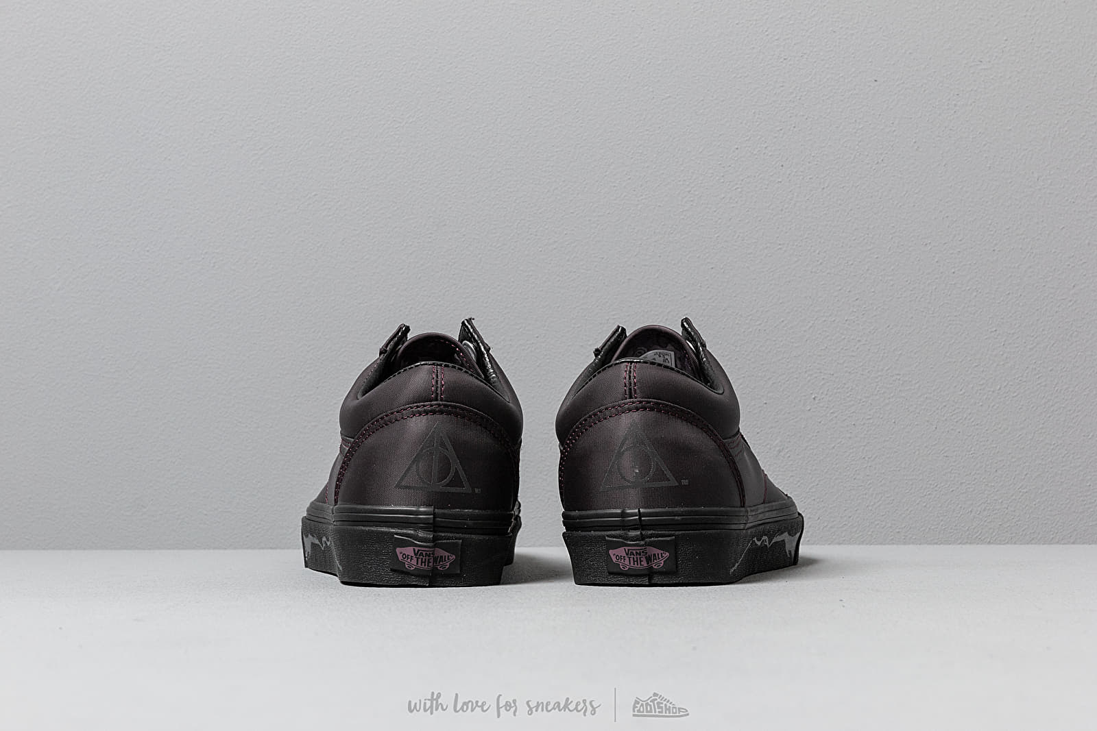 Men s shoes Vans x Harry Potter Old Skool Deathly Hallows Black Footshop