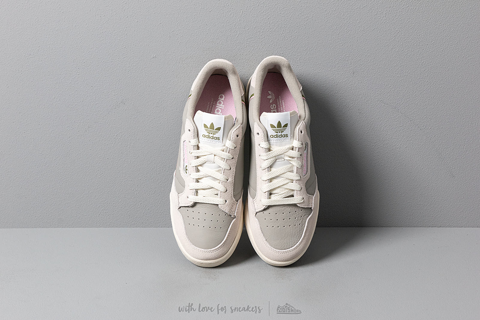 Women s shoes adidas Continental 80 W Sesame Raw White Off White