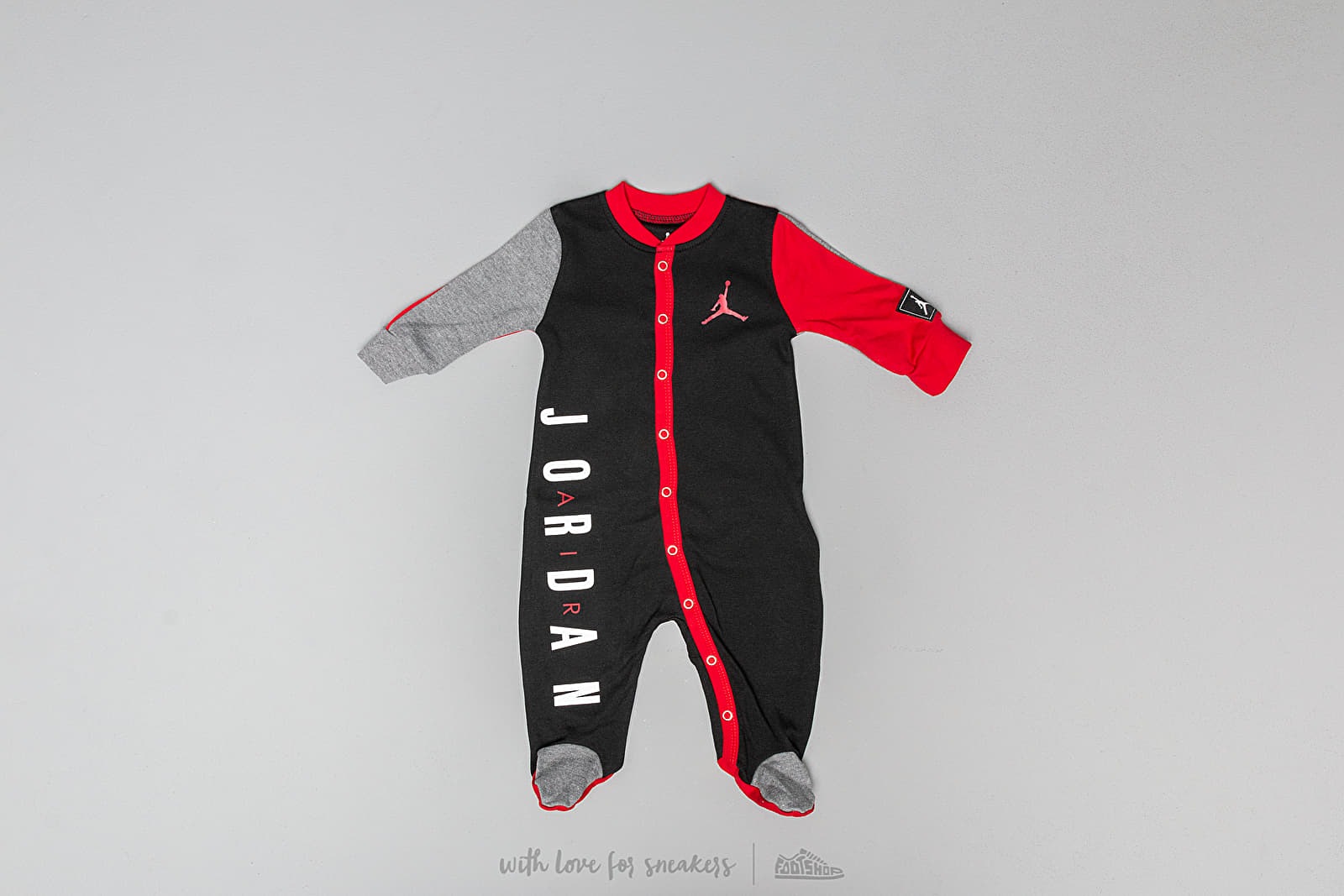 Bekleidung für Kinder Jordan Jumpman Footed Coverall Black