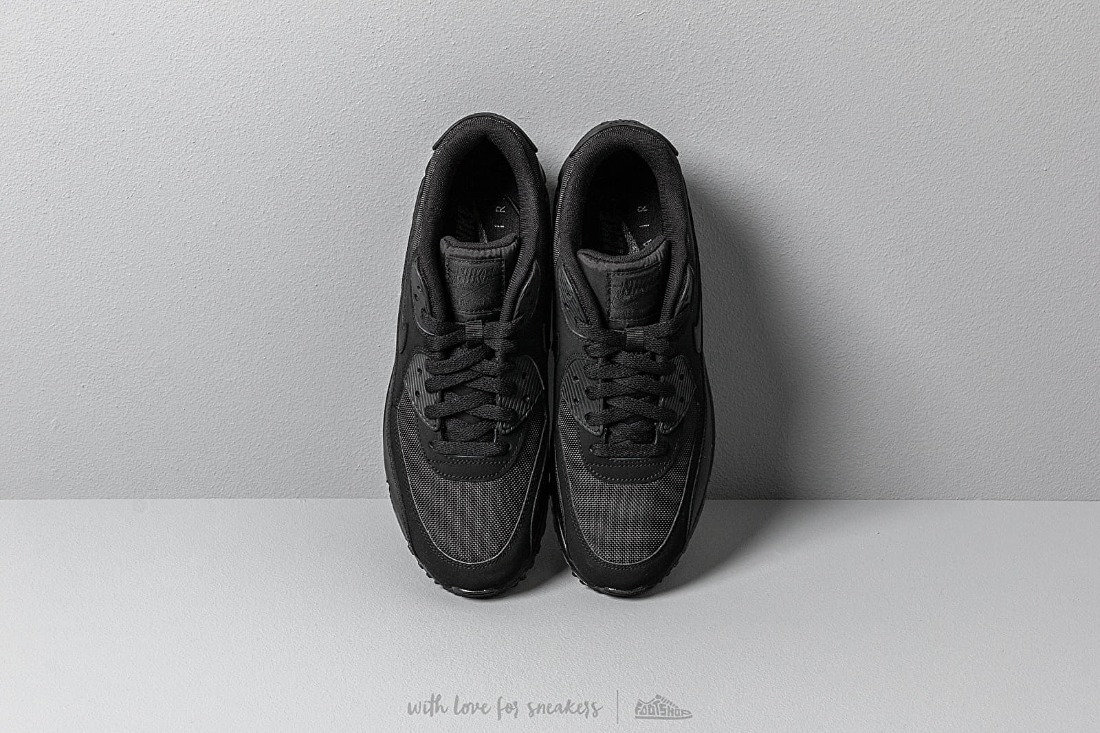 Men's shoes Nike Air Max 90 Essential Black/ Black-Black-Black