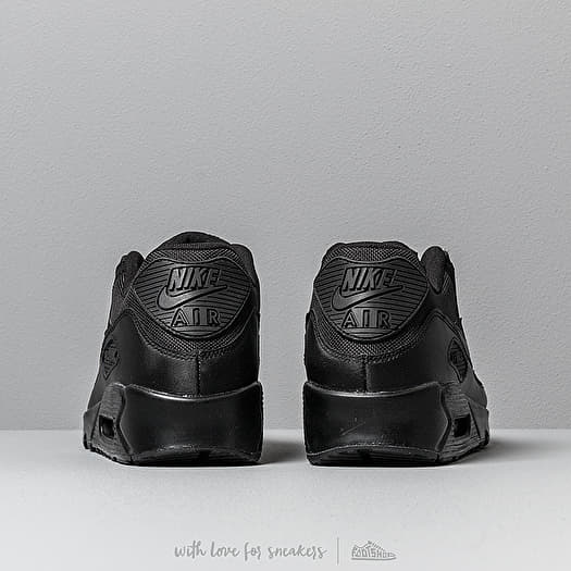 nike air max 90 essential black leather