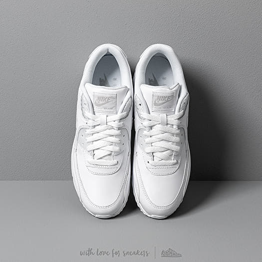 Men s shoes Nike Air Max 90 Leather True White True White Footshop