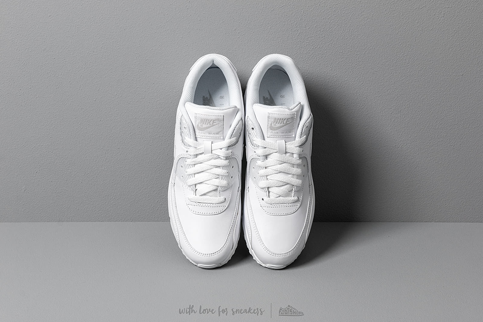 Men's shoes Nike Air Max 90 Leather True White/ True White