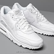 All white leather 'air max 90 hot sale
