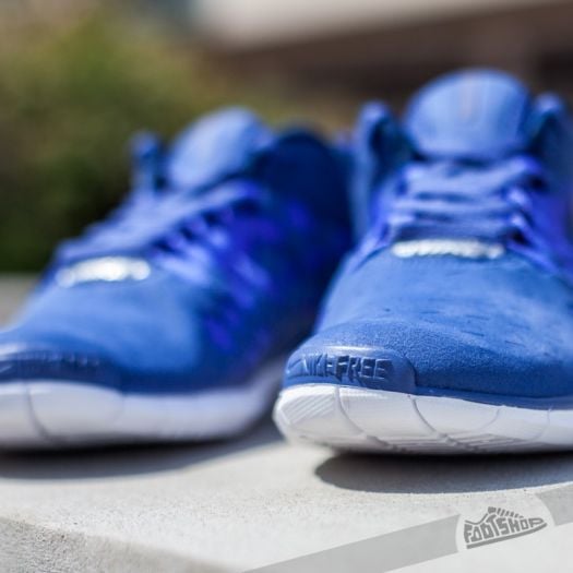 Nike free og navy blue training shoes hotsell