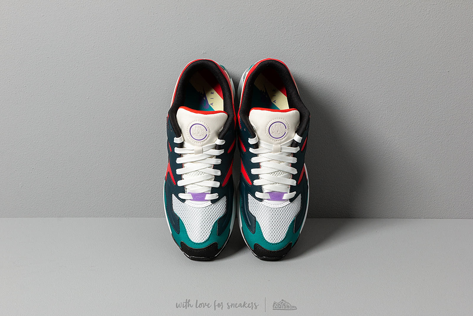 Men's shoes Nike Air Max 2 Light SP Habanero Red/Armory Navy-Radiant Emerald