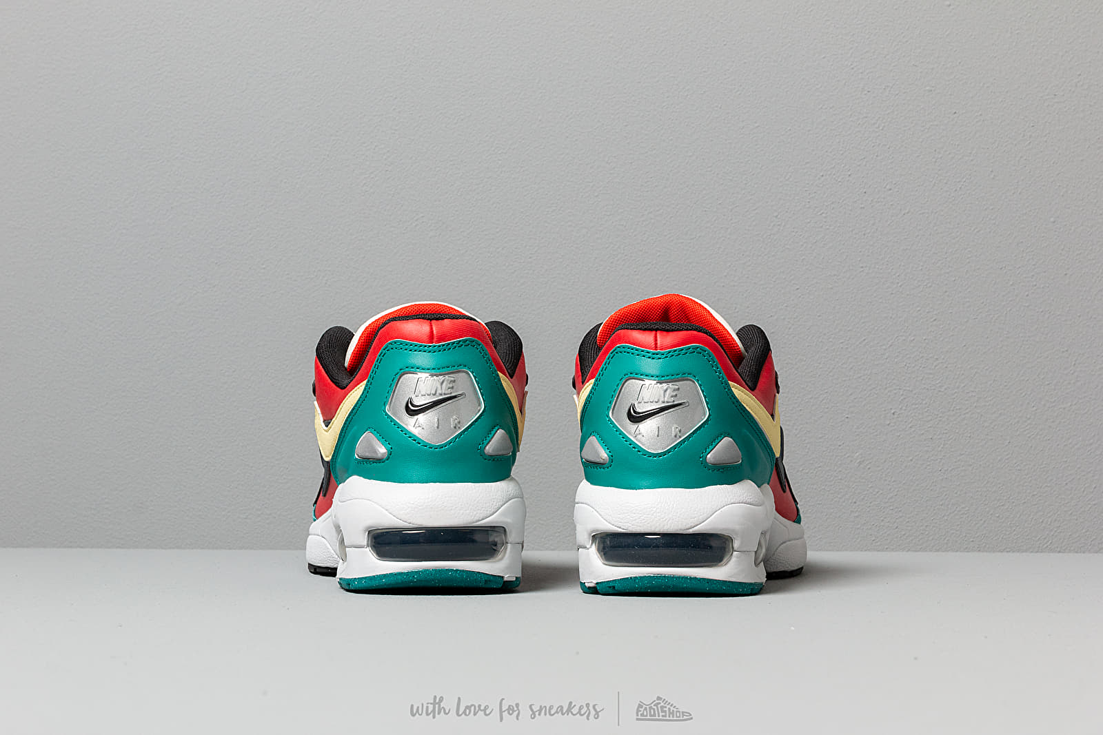 Men's shoes Nike Air Max 2 Light SP Habanero Red/Armory Navy-Radiant Emerald