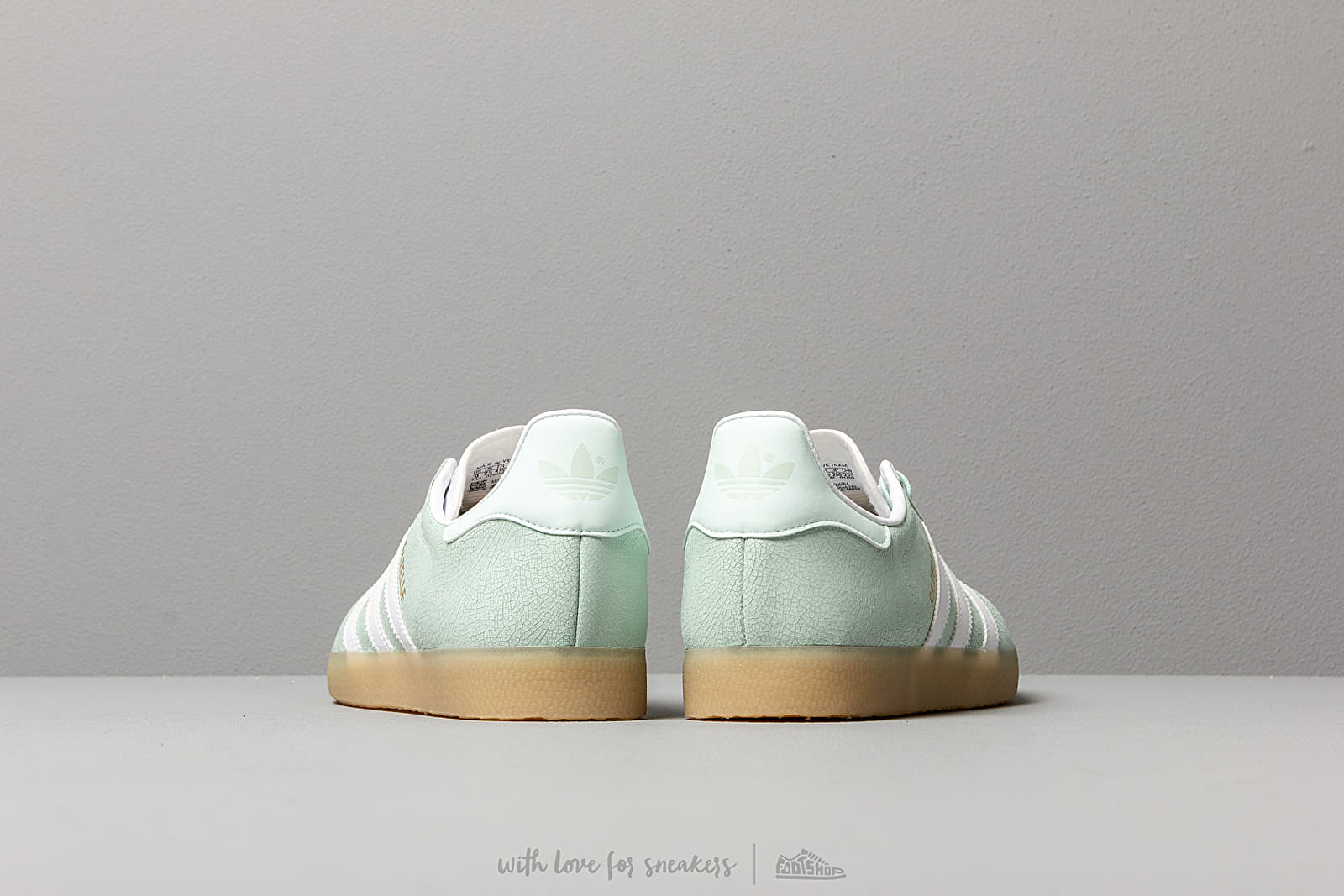 Women's shoes adidas Gazelle W Ice Mint/ Ftw White/ Ecru Tint