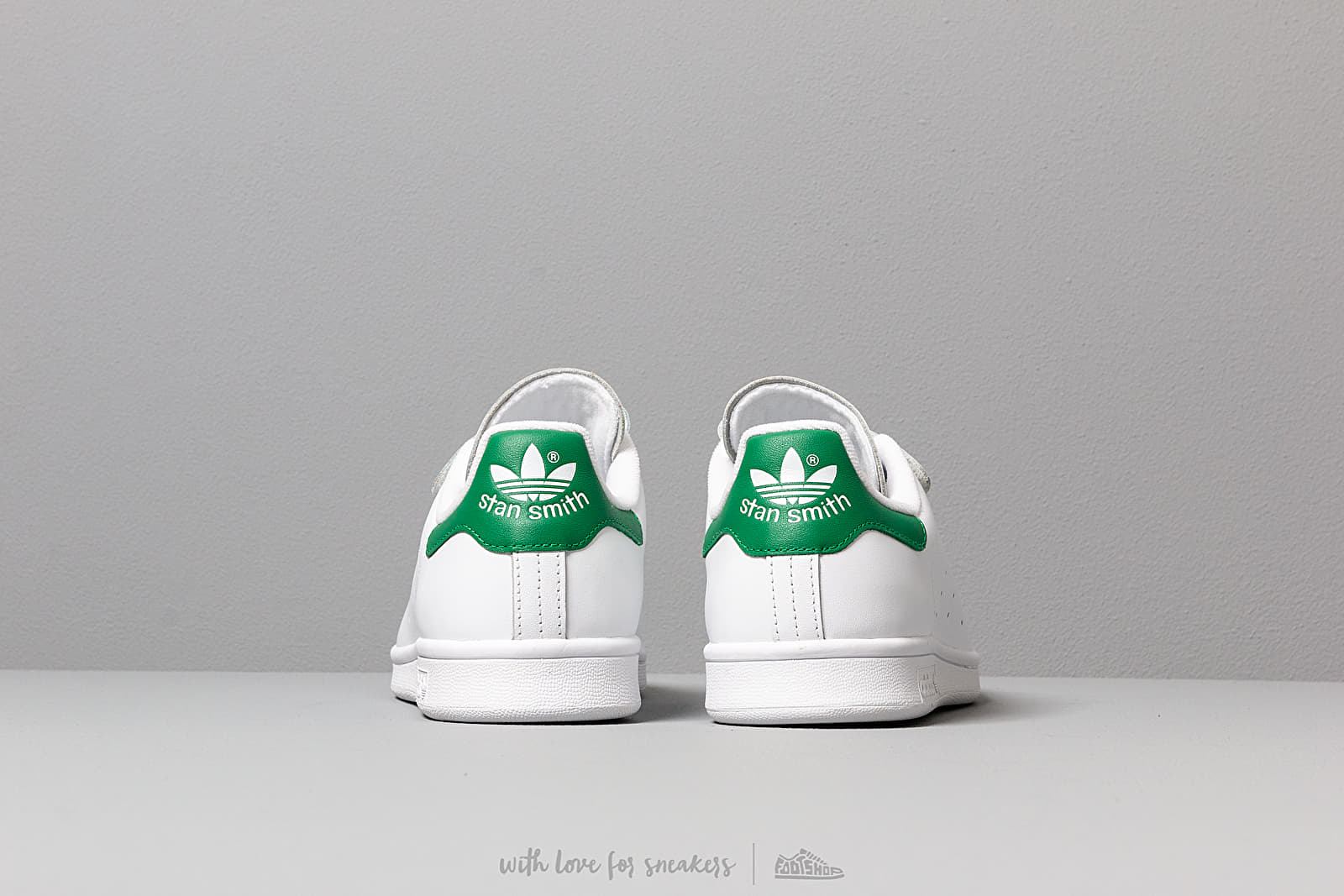 Scarpe uomo adidas Stan Smith CF Ftw White/ Ftw White/ Green