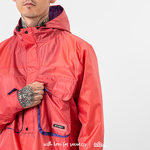 Jackets Stussy Drift Pullover Jacket Pink Footshop