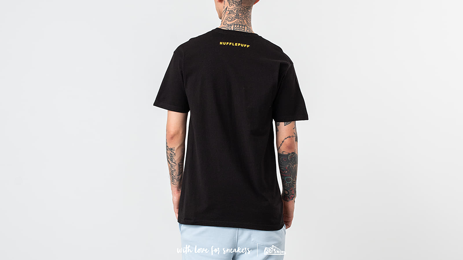 Trička Vans x Harry Potter Hufflepuff Tee Black