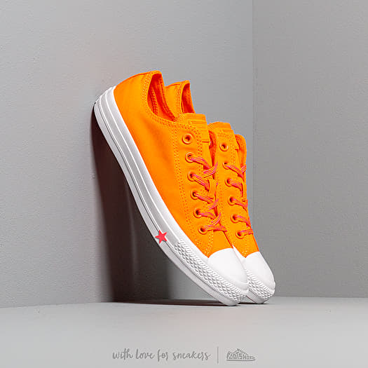 Converse low mujer naranja best sale