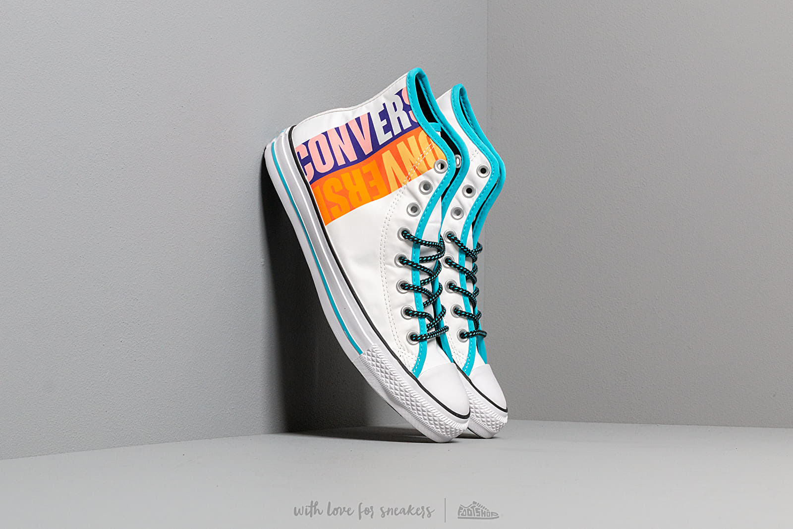 Scarpe uomo Converse Chuck Taylor All Star White/ Gnarly Blue/ White