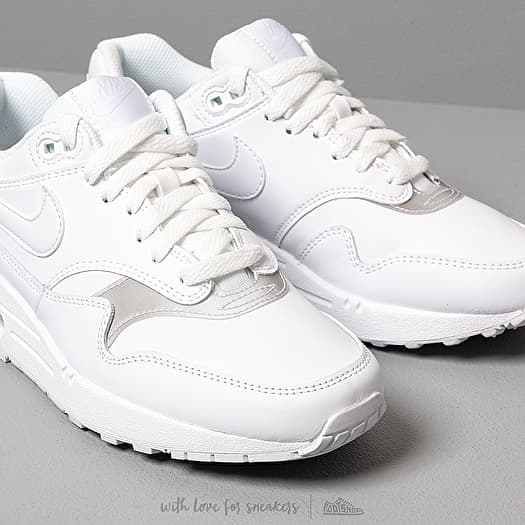Women s shoes Nike Wmns Air Max 1 White White White Footshop