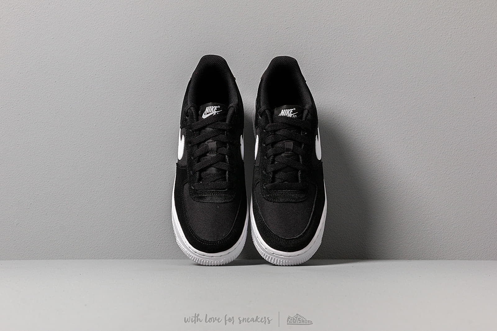 Zapatillas y zapatos para niños Nike Air Force 1 Pe (GS) Black/ White