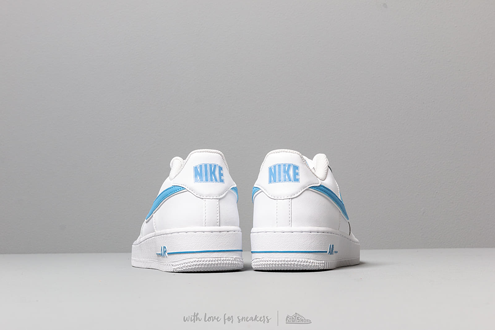 Kids' sneakers and shoes Nike Air Force 1-3 (GS) White/ University Blue