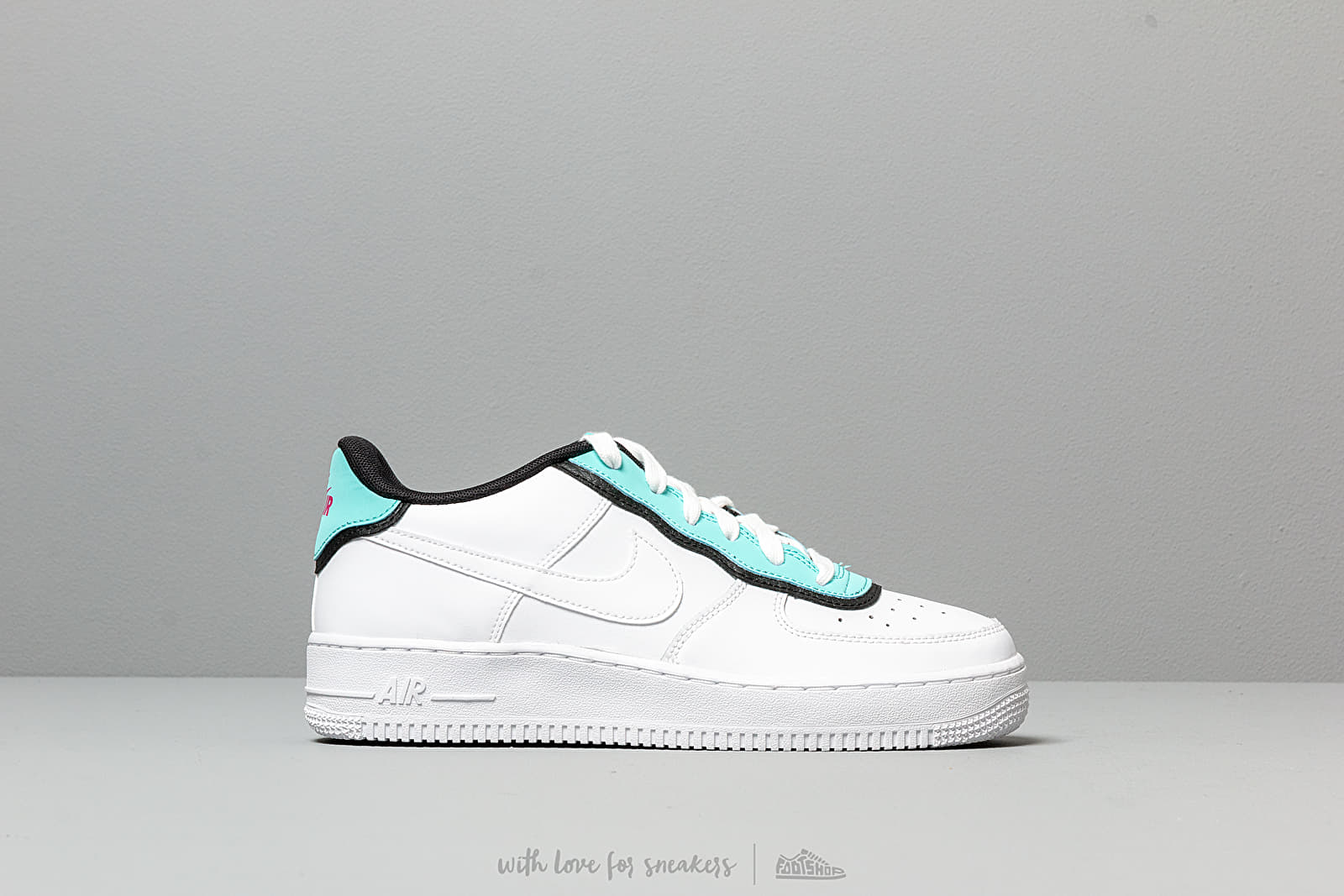 Black and aqua outlet air force 1