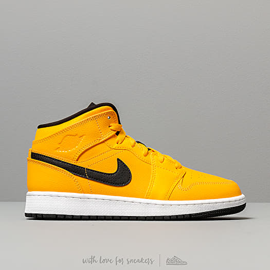 Kids' sneakers and shoes Air Jordan 1 Mid (GS) University Kids' sneakers and shoes Air Jordan 1 Mid (GS) University