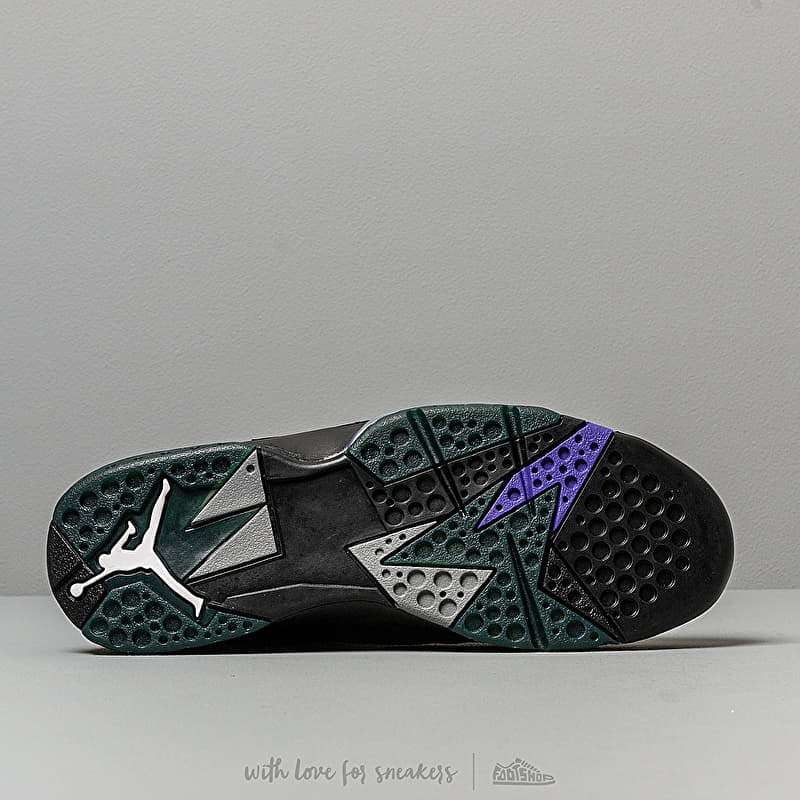 Мужская обувь Air Jordan 7 Retro Black/ Field Purple-Fir-Dark
