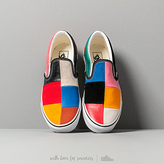 Vans patchwork sale multi true white