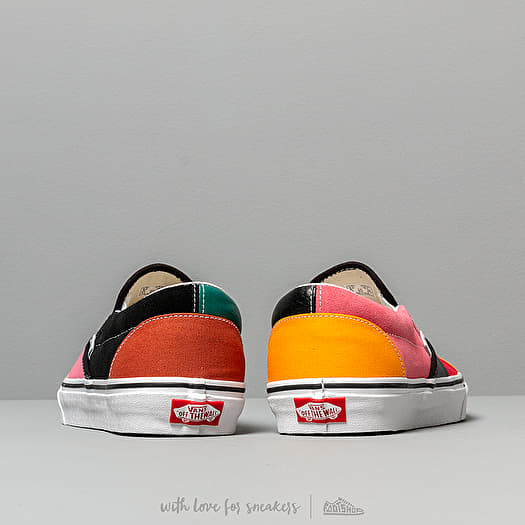Men s shoes Vans Classic Slip On Patchwork Multi True White Footshop