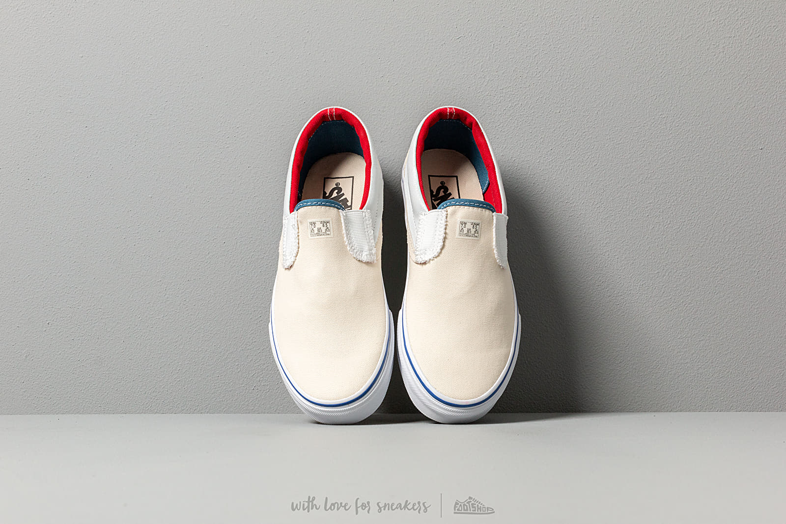 Men's shoes Vans Classic Slip-On (Outside In) Natural
