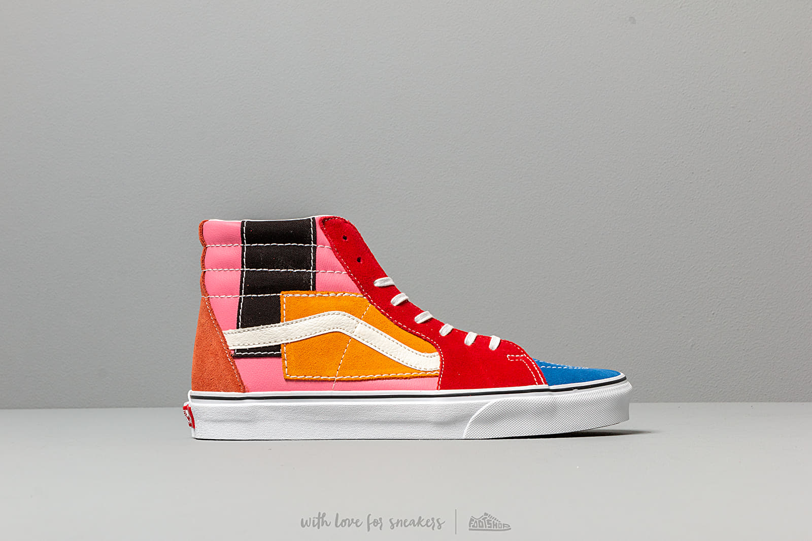 Sk8 hi patchwork top