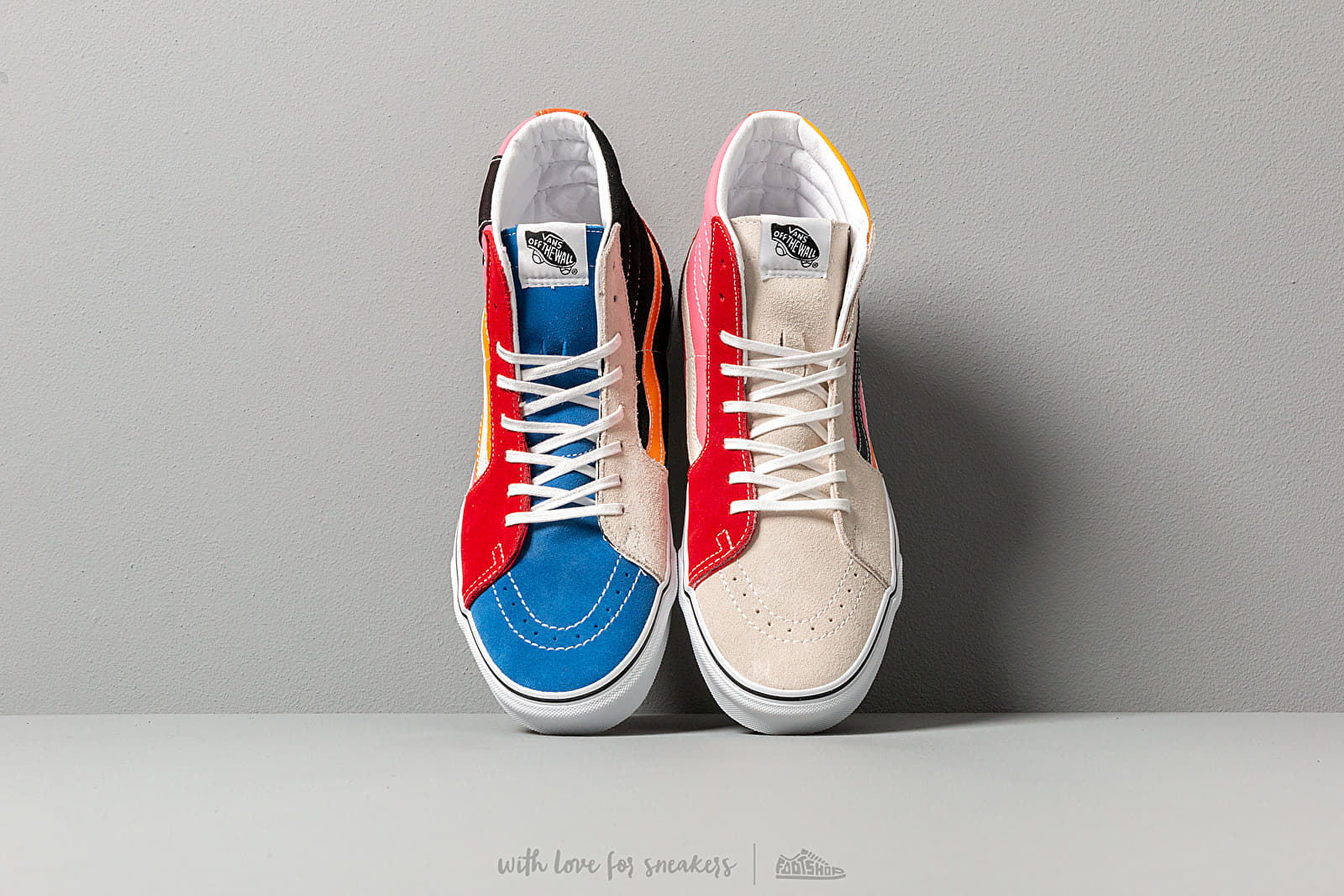Patchwork sk8 store hi vans