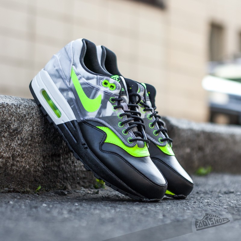 Buty damskie Nike Wmns Air Max 1 FV QS Black/ Volt- Blanc