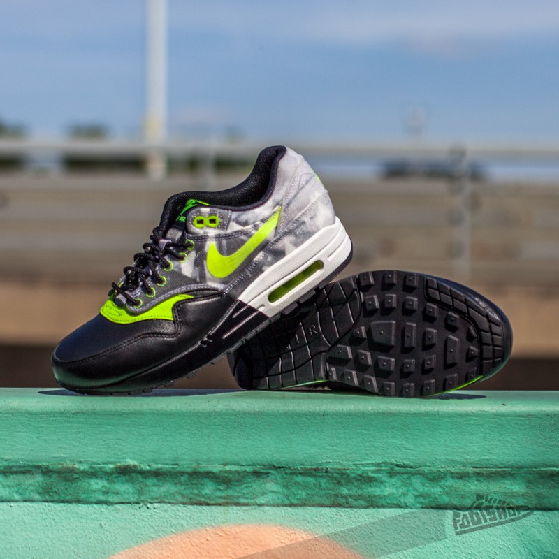 Buty damskie Nike Wmns Air Max 1 FV QS Black/ Volt- Blanc