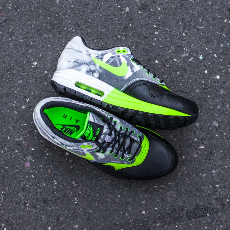 Buty damskie Nike Wmns Air Max 1 FV QS Black/ Volt- Blanc